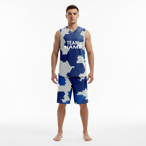 Custom <b>Unique</b> Design High Quality Basketball Uniform Men Quick Dry Wholesale Sports Wear Basketball Uniform - Product Image 1