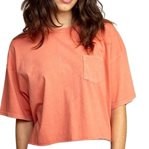 Camisetas Deportivas de Mujer, Top Corto de Punto, Secado Rápido, Transpirable, Ecológico, Logotipo Frontal 2026 - Product Image 1