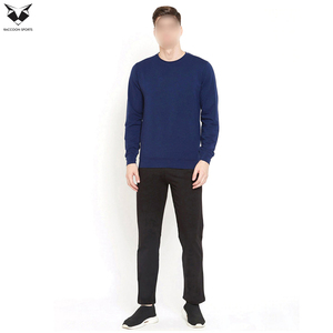 Conjunto Deportivo para Hombre en Negro y Azul con Contraste de Color Sólido, Ropa Deportiva con Logotipo Personalizado, Ropa Casual para Hombre - Product Image 2