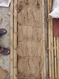 Ficelle de jute 100% naturelle, écologique, durable, biodégradable, de haute qualité, 28LBS/3PLY, 1kg par bobine, anti-bactérienne, pour le tricot et le tissage à la main - Product Image 2