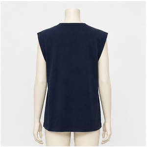 เสื้อยืดแขนสั้นผ้าฝ้ายทรงหลวมสำหรับผู้หญิง - Product Image 4