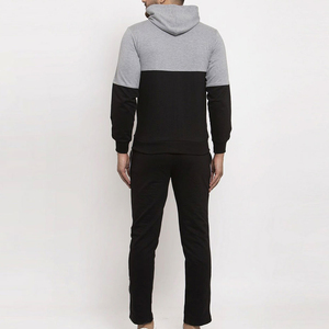 Conjunto de Chándal de Invierno para Hombre con Capucha, Diseño Personalizado, de Algodón Ecológico, con Cierre de Cremallera Completa, Estilo Urbano - Product Image 3