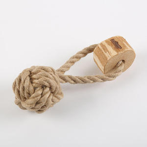 Fabricante de Juguetes de Cuerda de Yute para Perros al por Mayor – Juguete Masticable Duradero de Fibra Natural para Mascotas, para Entrenamiento, Juego de Arrastre y Cuidado Dental - Product Image 4