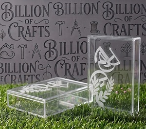 1. Caja de Acrílico Transparente de Lujo con Tapa de Madera con Incrustaciones de Madreperla para Empaque de Frutos Secos Premium - Product Image 1