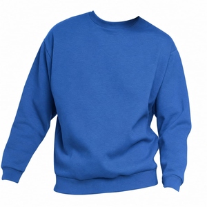 New Streetwear Style Solid Color <b>Mens</b> <b>Pullover</b> Sweatshirt Winter Warm Long Sleeve Loose Fit Casual Wear Crew Neck Fleece Fabric - Product Image 1