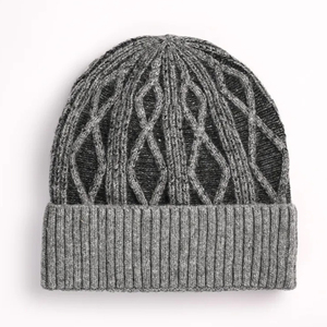 2026 New Style Good Quality jacquard Beanie Cap For Unisex Wholesale <b>Winter</b> Knitted Wool Beanies Cap for Sale - Product Image 2