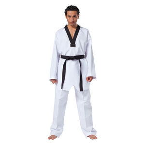 Nouvel uniforme de taekwondo en coton respirant, durable, confortable et de haute qualité, séchage rapide, pour hommes, service OEM - Product Image 2