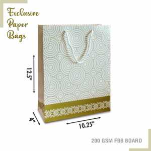 Non Laminated Kraft <b>Paper</b> Gift Bags with Logo Recyclable Premium <b>Paper</b> Gift Bags for Luxury Packaging Solutions At Bulk Price - Product Image 5