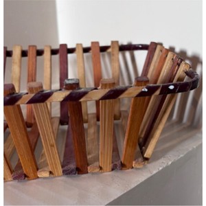 Cesta de Frutas Moderna de Madera, Hecha a Mano, Tazón de Almacenamiento de Madera Natural, Ecológico, Cesta para Verduras para Decoración del Hogar - Product Image 5