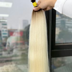 Prix de gros Cheveux humains vietnamiens 100% de haute qualité, lisses et ombrés en vrac, expédition mondiale - Product Image 1