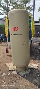 Réservoir d'air vertical 750L, haute pression, acier inoxydable, réservoir de stockage d'air comprimé industriel, pompe à vide, marque DEW - Product Image 2