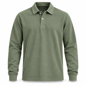 <b>Jumper</b> Rugby Knitted 100% Cotton Long Sleeve Breathable Striped Men's <b>Shirt</b> Jersey Wholesale Custom OEM ODM Factory - Product Image 1