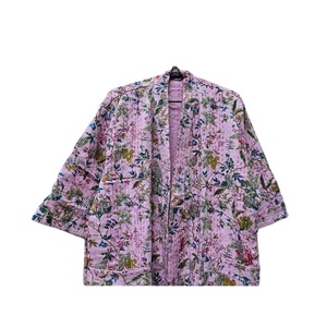 Kimono de Mujer Estilo Bohemio Único con Estampado a Mano, Elegante, Vintage, de Algodón Transpirable y de Secado Rápido - Product Image 4