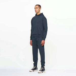 2026 New Year <b>Men's</b> Gym Fitness Tech Fleece Breathable Two-Piece Sports Tracksuit 100% Cotton Jogging <b>Suit</b> <b>for</b> Winter Track - Product Image 3