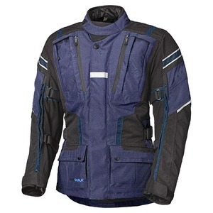 Veste de moto imperméable, coupe-vent, respirante, à séchage rapide, en textile Cordura 220g, manches longues, logo avant et arrière, taille plus, été - Product Image 5