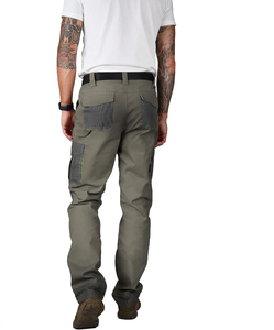 Pantalons de travail professionnels pour la construction, tissu renforcé, multi-poches, fournisseur de vêtements de travail - Product Image 2