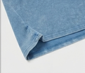 Camiseta Oversize Premium para Mujer, de Algodón Suave, con Bordado Desgastado, Cuello Redondo, Estilo Urbano - Product Image 6