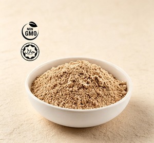 Poudre de riz brun halal non OGM, extrait d'herbes, mélange de protéines instantanées fines pour smoothies et aliments pour bébés, sans sucre ajouté - Product Image 1