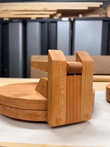 Prensa de Tortillas de Maíz Reutilizable de Madera Natural de ILAHI - Máquina para Hacer Tortillas al por Mayor, Apta para Lavavajillas, Ecológica y Plegable - Product Image 4