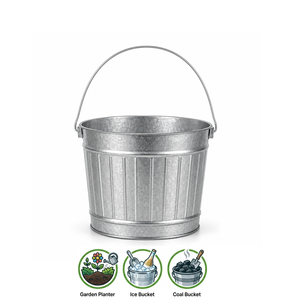 14 Quart Galvanized Steel Pail - Product Image 4