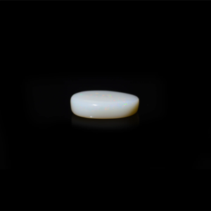 Natural Fire Opal Oval Cabochon 7.7 Carat Loose Gemstone for Fine Jewelry - Product Image 3