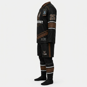 Uniforme de hockey sur glace haut de gamme avec tissu durable, confort respirant et coupe professionnelle, conçu pour les entraînements, les matchs et les tenues d'équipe. - Product Image 6