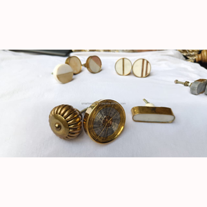 ลูกบิดตู้ลายหินอ่อนทำด้วยมือแบบไร้กาลเวลาสำหรับลิ้นชักในห้องครัวตู้ตู้เสื้อผ้าและเฟอร์นิเจอร์ย้อนยุค - Product Image 1