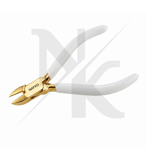 High Precision Side Cutter Plier 120mm Stainless Steel Wire Cutter Pliers Custom <b>PVC</b> Grip Colors Jewelry <b>Beading</b> and Craft Plier - Product Image 2