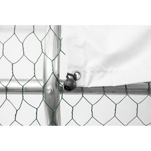 XPT036 Pollaio da Esterno in Metallo con Ampio Spazio 26*10*6FT Gabbia per Animali - Product Image 6