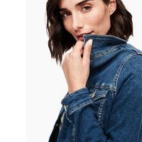 Nouvelle Vente en Gros - Veste en Jean Décontractée pour Femme, Qualité Supérieure, Populaire, Manches Longues, Grande Taille, 100% Coton Respirant, Bleu Hiver