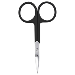 Ciseaux à manucure en acier inoxydable, lame tranchante, manche rond, coupe-cuticules, outils de beauté, taille adulte, 3,5 pouces, manche noir - Product Image 6