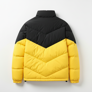 Blouson matelassé boxy personnalisé en tissu nylon ripstop pour les marques de vêtements streetwear urbains - Product Image 2