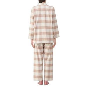 Camisón de Manga Larga para Mujer, Personalizado, Suave, 100% Algodón, Transpirable, con Botones al Frente, Ropa de Dormir Unisex para Adultos, Precio Bajo - Product Image 3