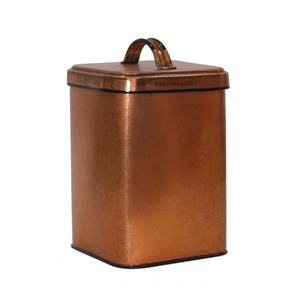 Customized Elegant Metal Canister with Secure Cover for Home Storage and Arrangement - Product Image 6