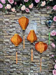 Linterna de seda tradicional Hoi An vietnamita hecha a mano para Festival boda fiesta jardín hogar OEM proveedor al por mayor - Product Image 3