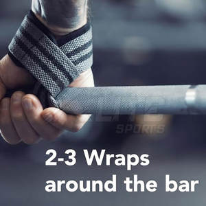 Sangle de musculation confortable en néoprène, haute élasticité et design ajustable, pour l'entraînement en force et les séances de gym - Product Image 2