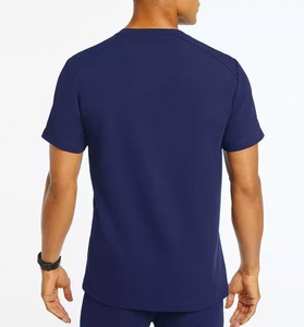 Breathable Unisex Hospital OEM Wholesale Canvas Medical Nurse <b>Doctor</b> Scrub Tops and Pants <b>Set</b> Quick Dry Scrubs Uniform - Product Image 3