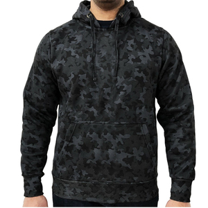 Sweat à capuche pour homme PUFFIN SPORTS en coton 100% - Finition peignée de qualité supérieure, tissu respirant de 300 g, coupe régulière - Product Image 3