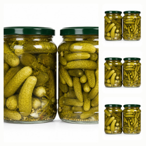 Delicious Vietnam Manufacturer Supply Factory Price Top Notch Quality <b>Pickled</b> Cucumbers Packed in Mason <b>Jar</b> - Product Image 5