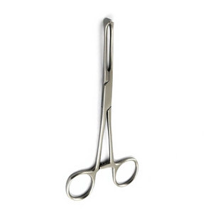 Pinces à tissus 15,5 cm, 4x5 dents, pinces chirurgicales manuelles en acier inoxydable, instrument de maintien des tissus, chirurgie gynécologique, médical - Product Image 6