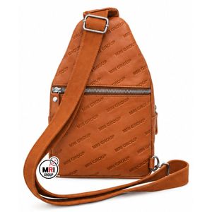 Crossbody Bag with Zipper Closure MRI GROUP New PU High Quality Leather Letter Pattern Single Strap Daily Use Minimalist Style - Product Image 2