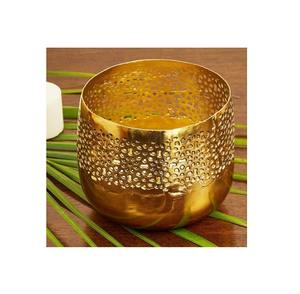 Support de bougie en fer forgé artisanal Zealous Craft, lanterne à bougie chauffe-plat en métal forgé à la main pour la décoration rustique de la maison - Product Image 3