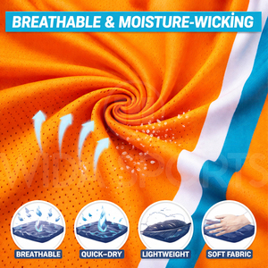 Ensemble de maillots de lacrosse personnalisés par sublimation, vêtements de sport anti-humidité, fabricant OEM, fournisseur en gros, usine - Product Image 6