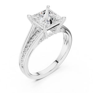 Anillo de Oro Elegante para Mujer con Diamante Cultivado en Laboratorio Certificado por IGI, Joyería Fina Premium para Propuesta de Matrimonio, Colección Nupcial y Uso Diario - Product Image 4