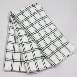 Paño de Cocina a Cuadros Teñido con Hilo, Tejido de Rizo, 100% Algodón, Diseño Profesional, el Más Vendido de la India - Product Image 5