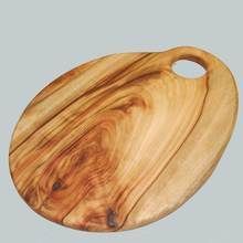 Tabla de cortar de madera para cocina, superficie de madera maciza duradera para cortar verduras, frutas, carne, pan, queso, cocina casera - Product Image 3