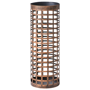 Moderno Soporte para Sombrillas de Metal Blanco con Diseño Geométrico Hueco, Soporte Decorativo Independiente para Decoración del Hogar en Oferta - Product Image 6