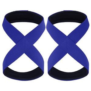 Figure 8 Weight Lifting Straps Weightlifting Powerlifting Gym Fitness Bodybuilding Neoprene Wrist Support OEM Service 2026 - Product Image 2