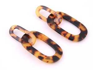 Pendientes de Resina Duraderos y Ligeros con Diseño Artístico, Accesorios de Moda de Cristal para Mujer, Ideales para la Noche - Product Image 3