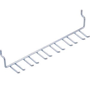 Light Duty Durable Metal Multi-tool Rack Custom Exhibitor Hanging <b>Hook</b> <b>Pegboard</b> - Product Image 1